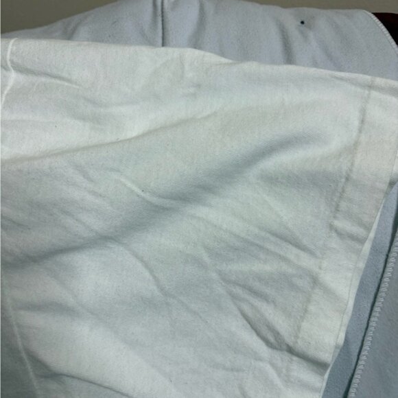 Banana Republic Long Sleeve Striped Henley Shirt Thermal Tan Gray 2XLT - Picture 4 of 4